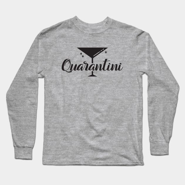 Quarantini Long Sleeve T-Shirt by notami